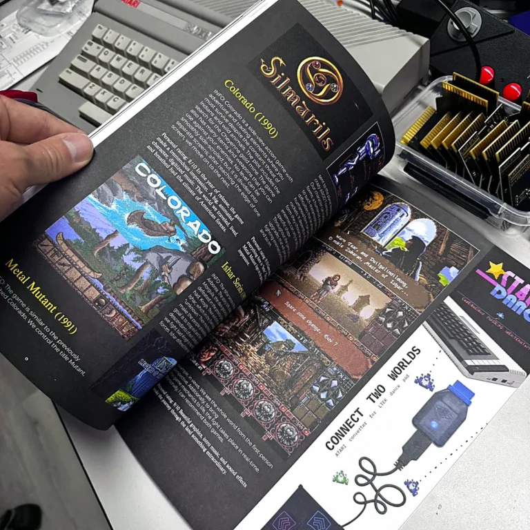 Páginas de análisis de juegos en Atari Legacy número 1